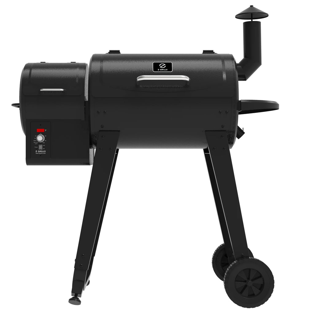 Wood Pellet Grill & Smoker 8-in-1 Black I892816