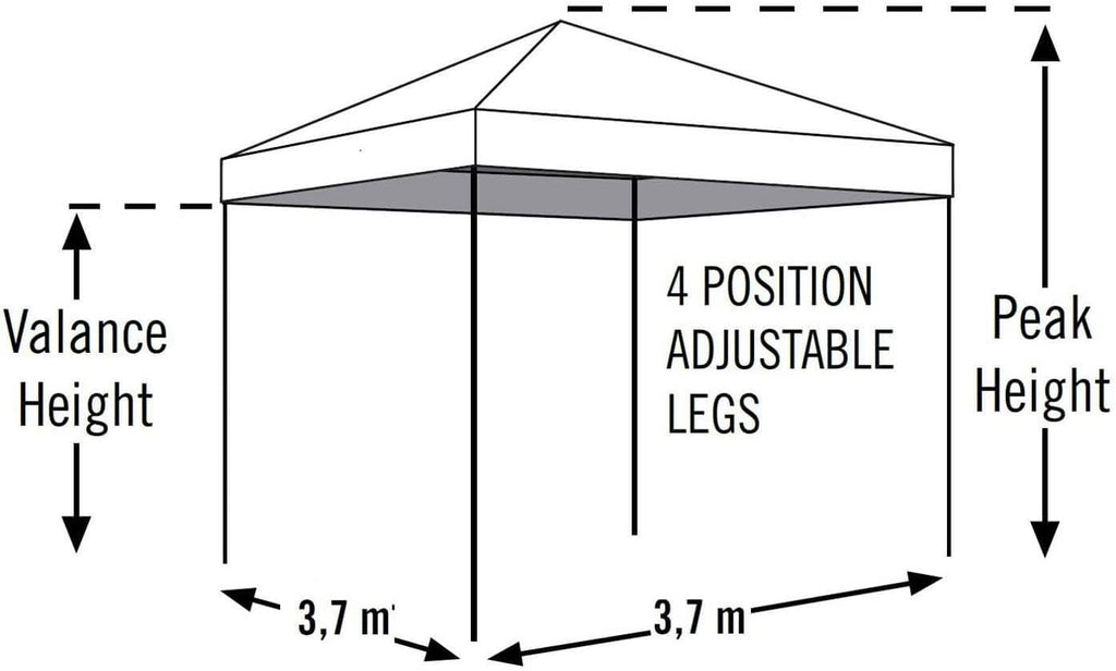 White Pop-Up Canopy W962941