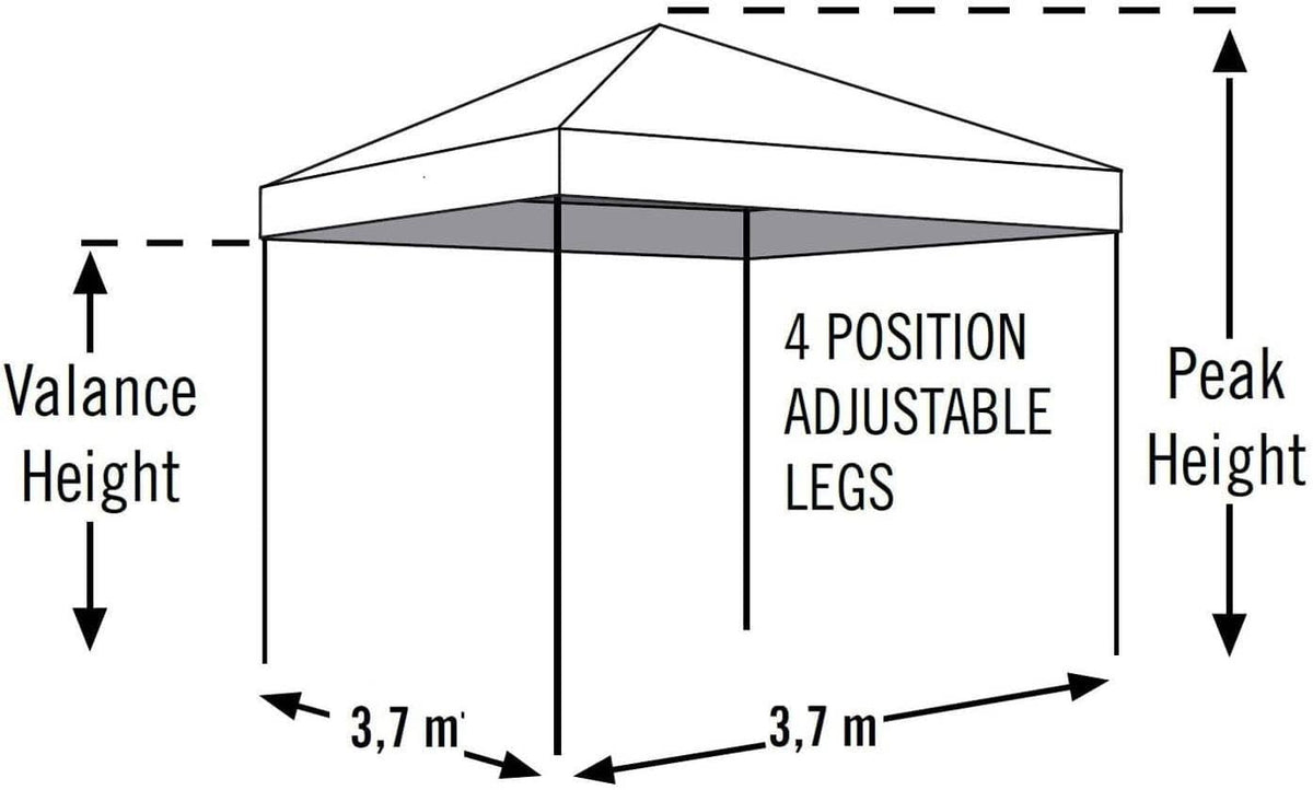 White Pop-Up Canopy W962941