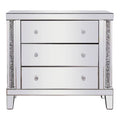 35.5 in. Crystal Cabinet T212