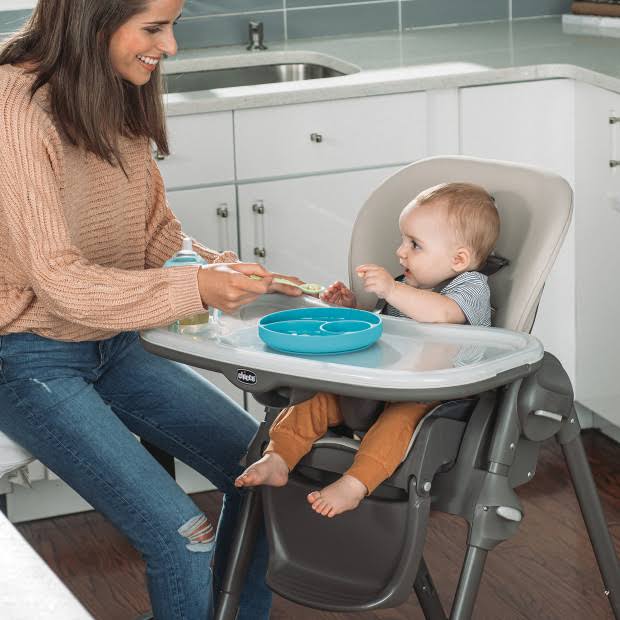 Black Fold Highchair A6123