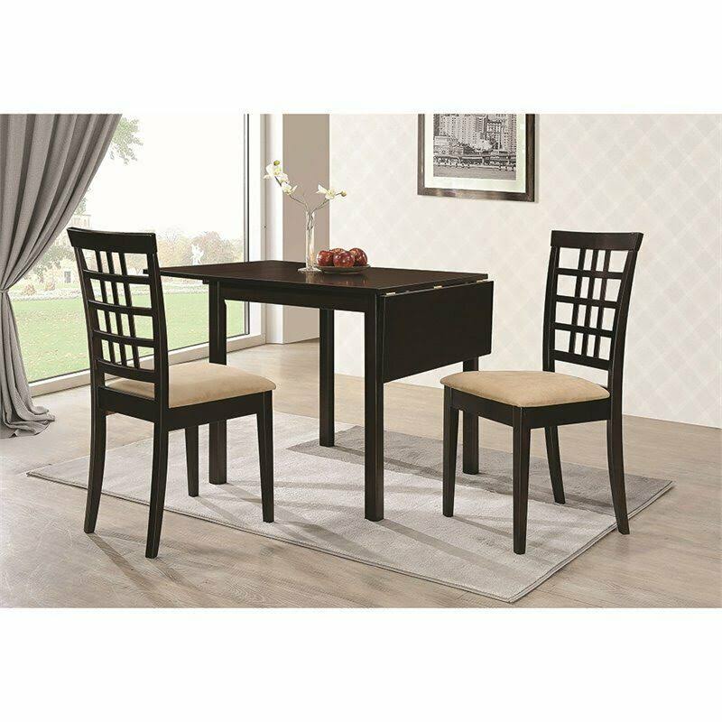 Tan Grid Back Dining Side Chair B750