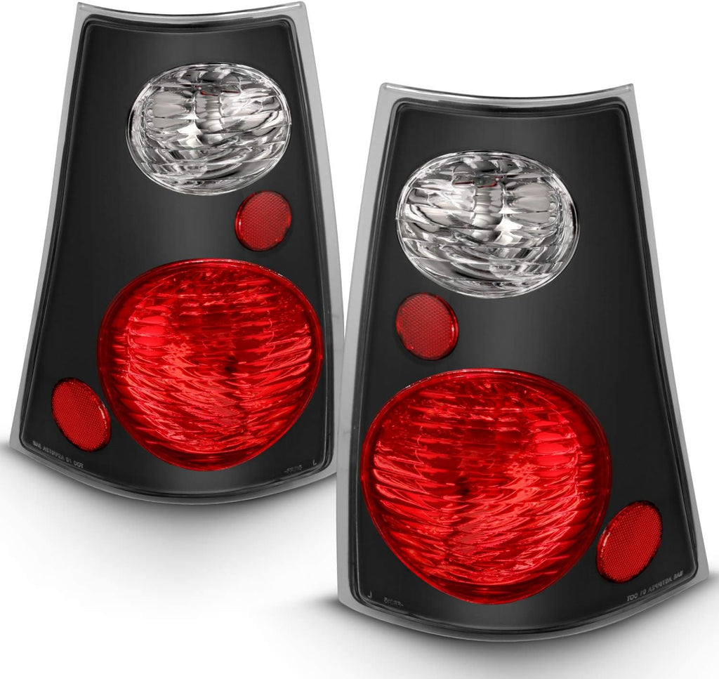 Black Replacement Brake Tail Lights Set B656208
