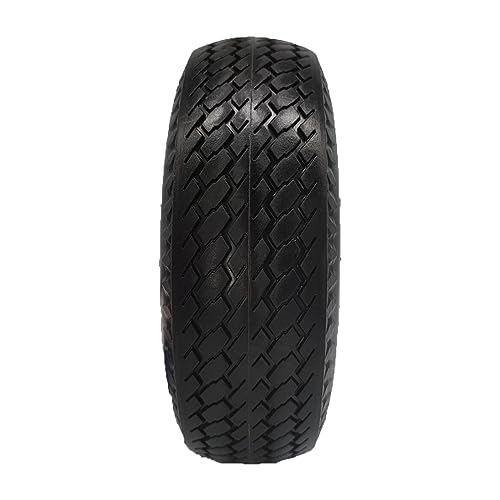 4.10/3.50-4" Flat Free Utility Tire on Wheel with 3.5" Centered Hub F583673