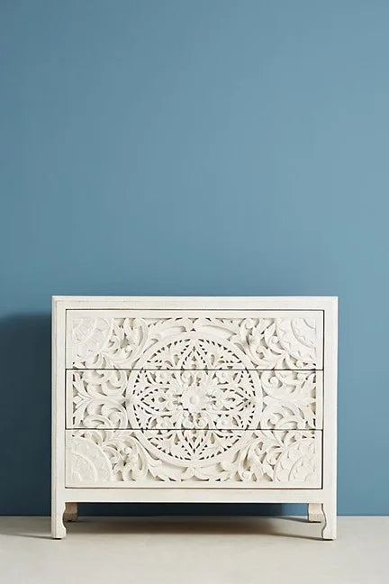 Wooden 3 Drawer Dresser Cabinet D3064