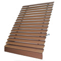 Brown Solid Fixed Window Awning J5343