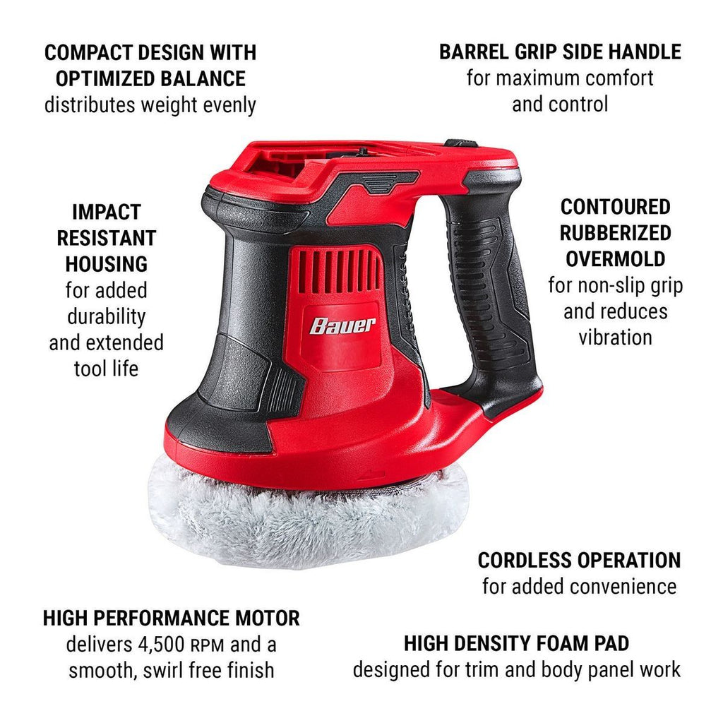20V Cordless 6 in. Compact Orbital Polisher/Buffer P565906