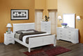 White 5pc Wood Bedroom Furniture Set N475426