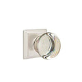 Passage Crystal Knob with Satin Nickel Finish A497