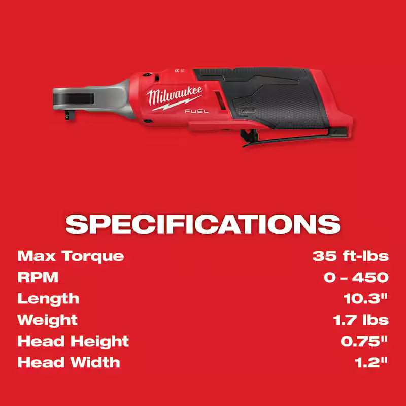 12V Lithium-Ion Brushless Cordless 1/4 in. Ratchet M678382