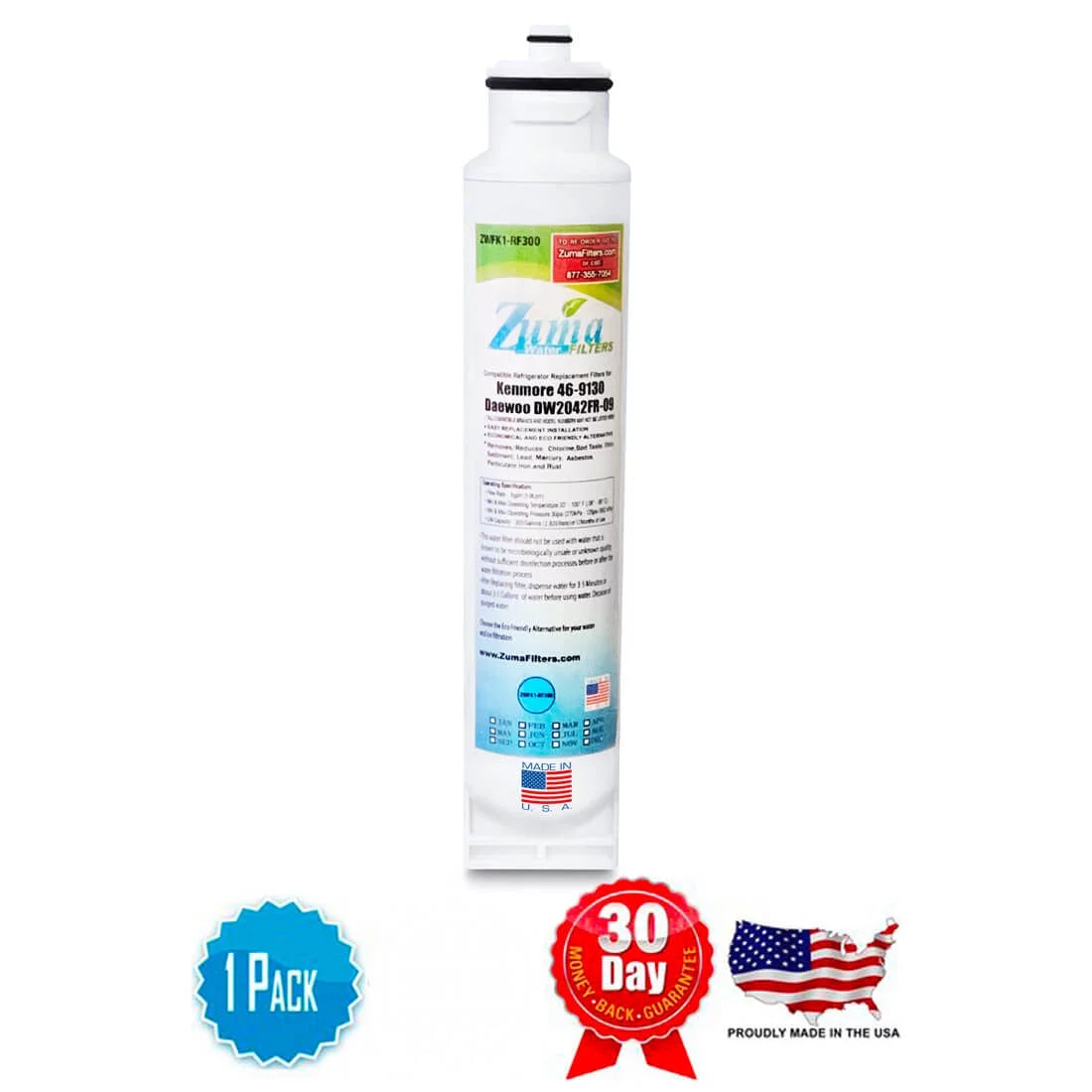Water and Ice Filter 1 Pack D7600