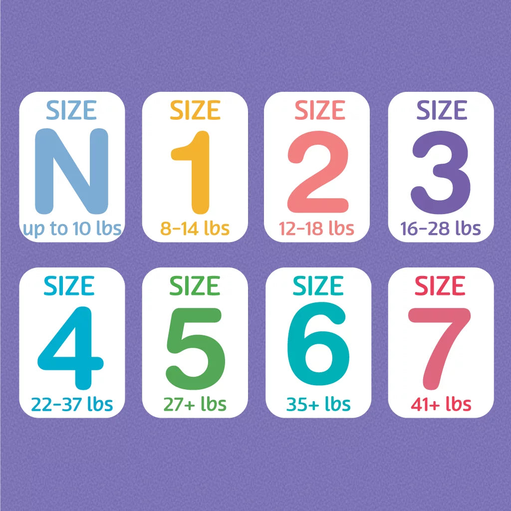 Dry & Gentle Diapers Size 2, 240 Count C540