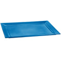 Sky Blue Cast Aluminum Rectangle Platter G875498