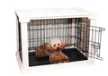 White Large Cage with Crate Cover Y604