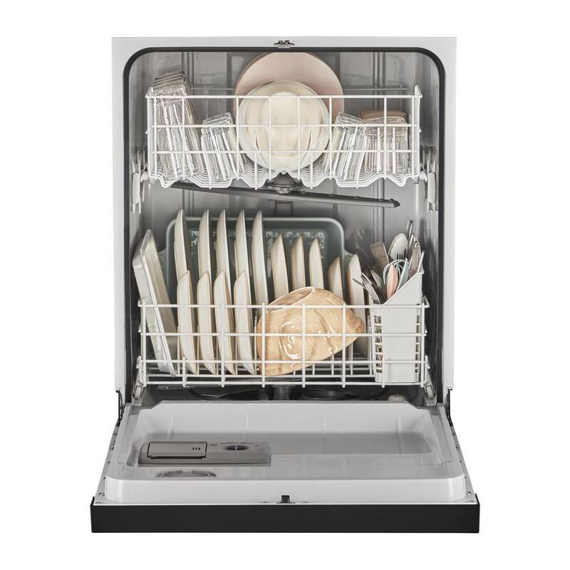 Black 24 in. Built-In Tall Tub Dishwasher C6609