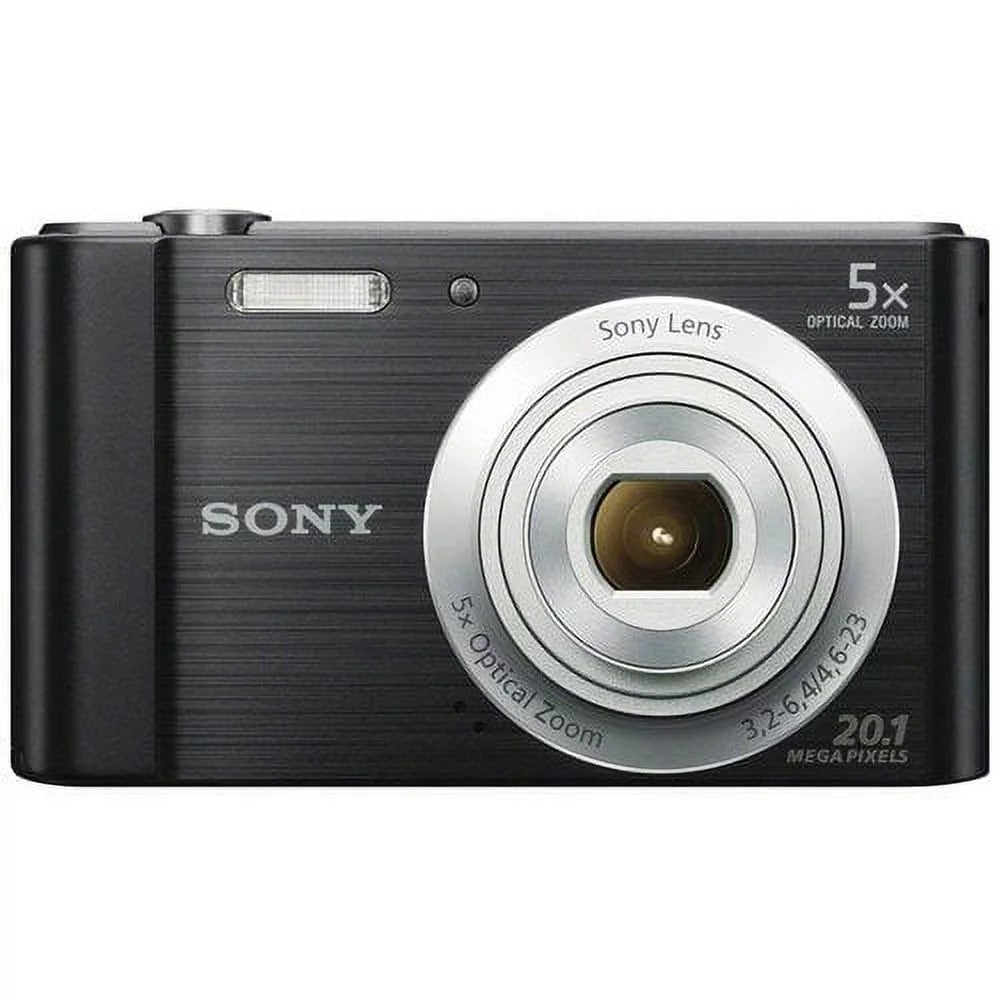Black Digital Camera with 64GB Accessory Bundle X303787
