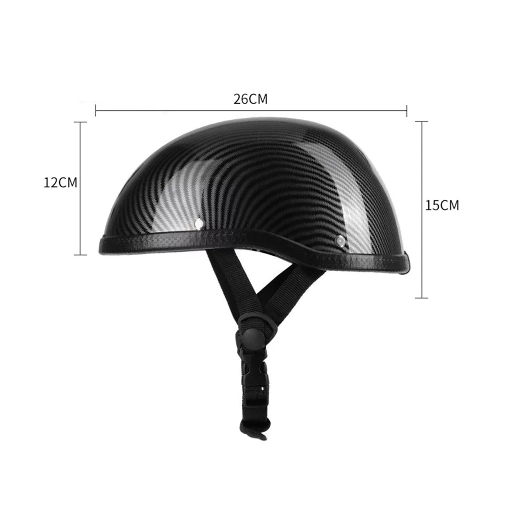 Retro Style Motorcycle Half Helmet ABS Cotton Cap Universal Washable J15148