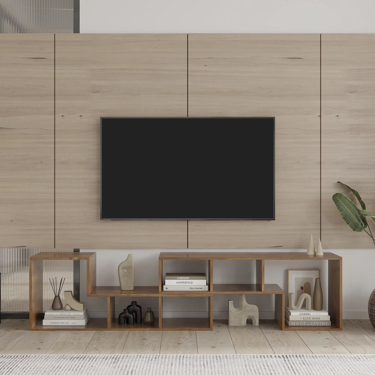 L-Shaped TV Stand V5239