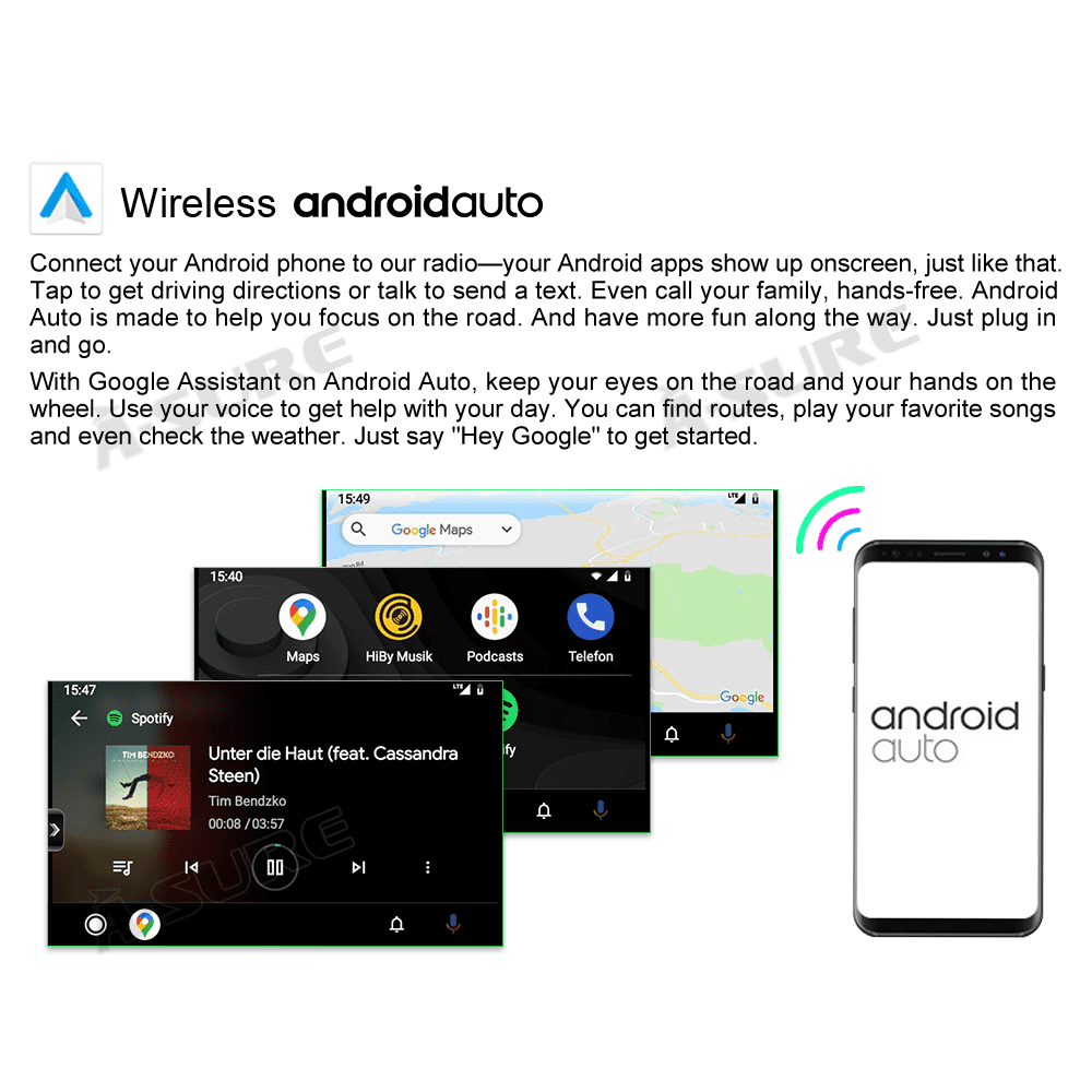 2+32GB Carplay Android 11 Car Stereo GPS Radio E873