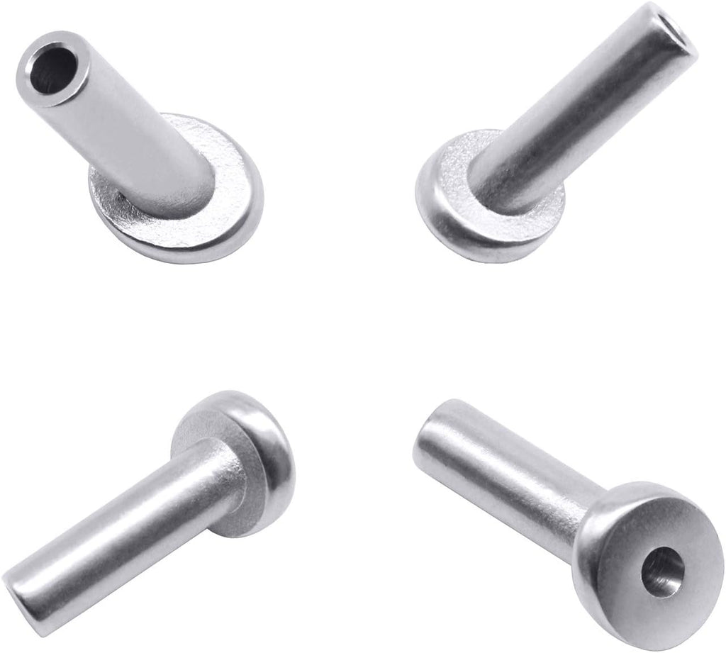 40 PCS 30 Degree Angle Cable Railing Corner Protector Sleeve for 5/32, 3/16 Wire Rope, T316 Stainless Steel K3905