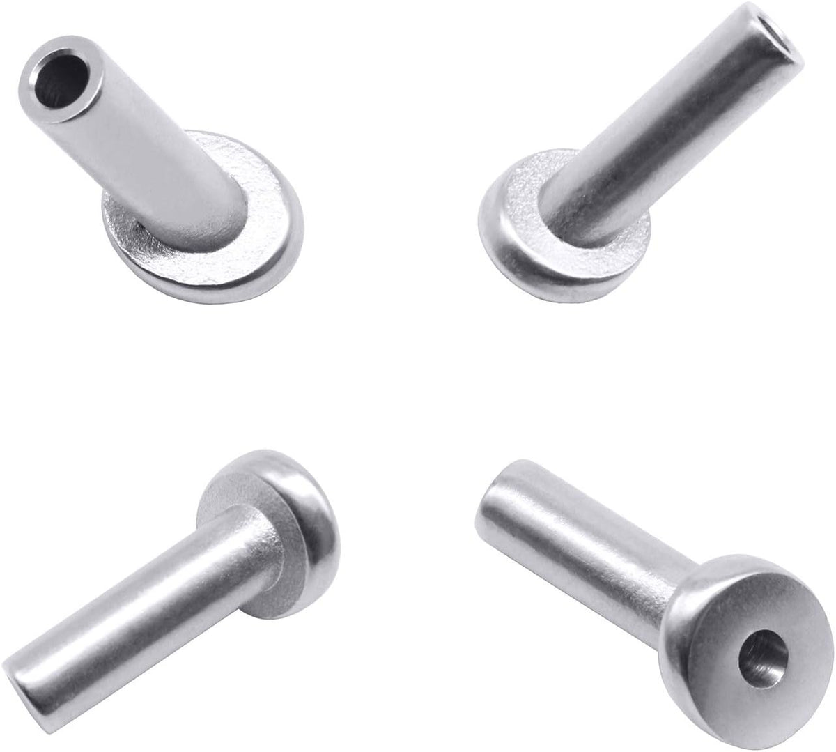 40 PCS 30 Degree Angle Cable Railing Corner Protector Sleeve for 5/32, 3/16 Wire Rope, T316 Stainless Steel K3905