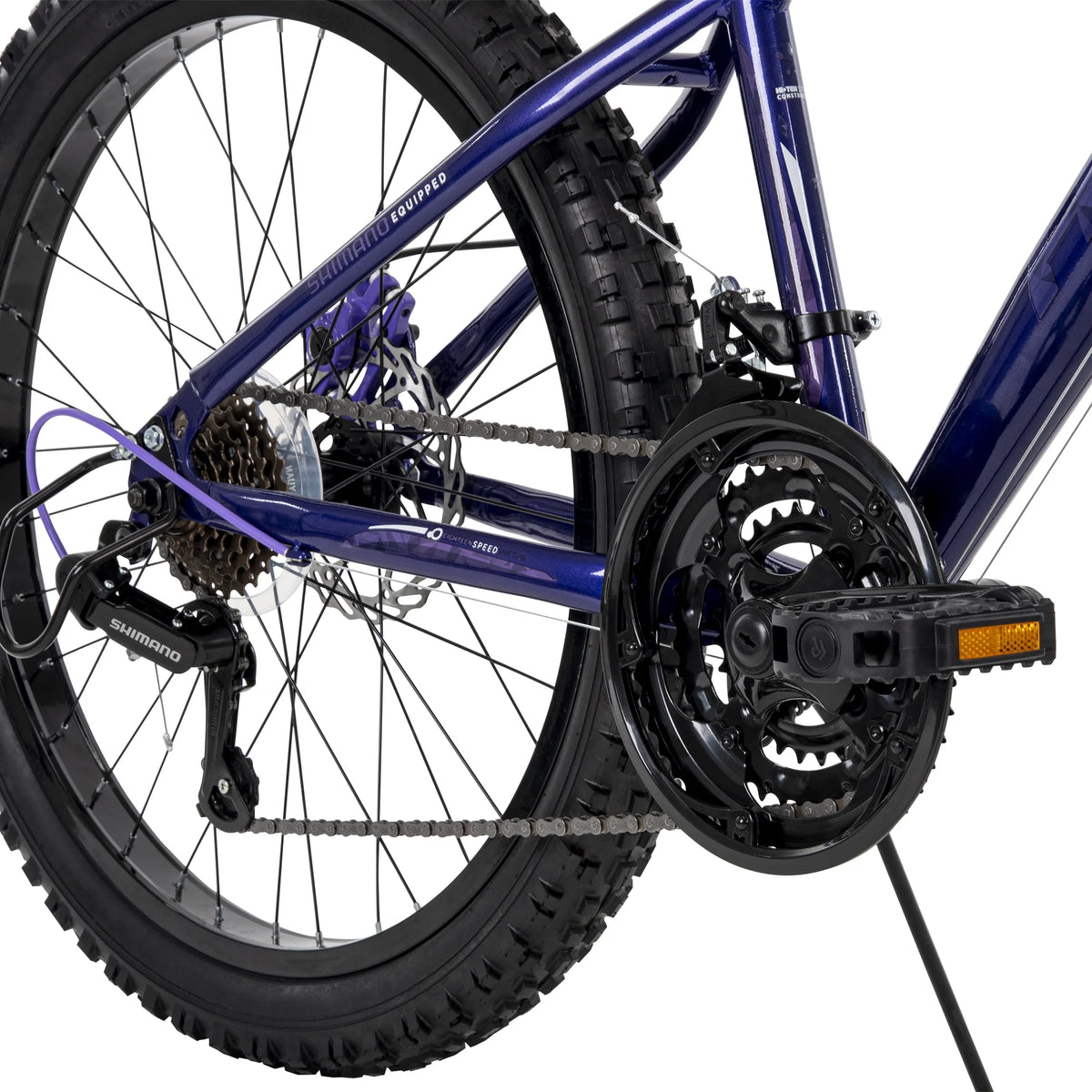 24-inch 18-speed Purple Mountain Bike F761