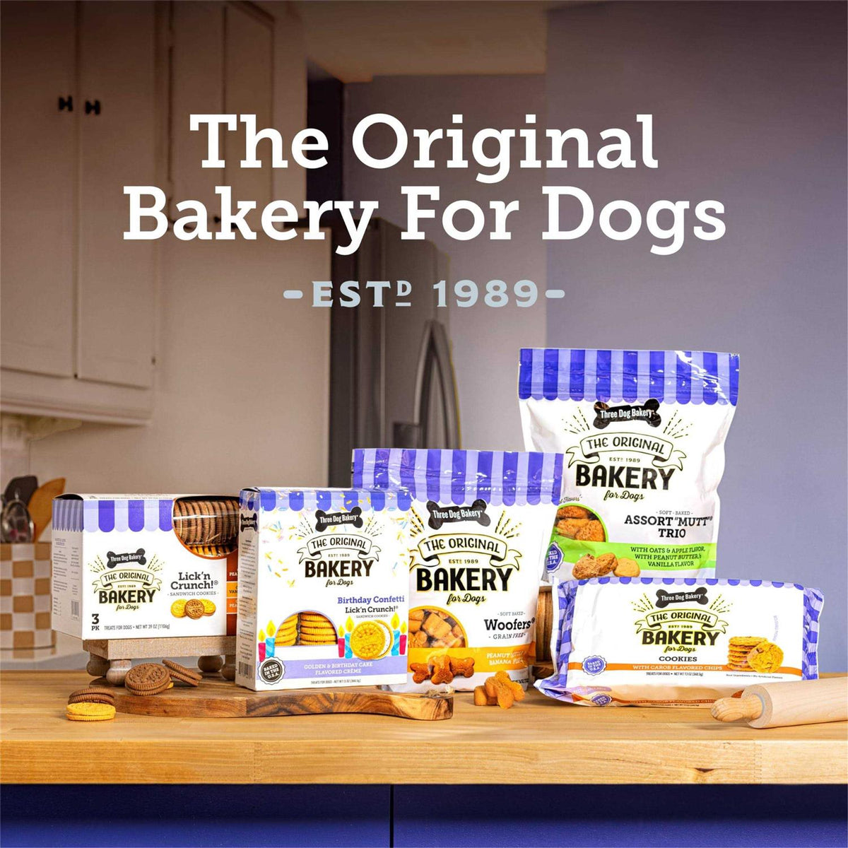 Sandwich Dog Treats B2740