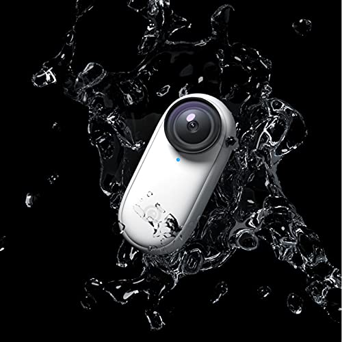Small Action Camera, 1 oz, Waterproof, with Charge Case and Wearable Camera Accessories T4841