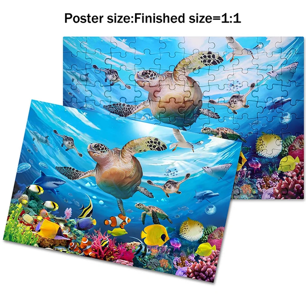 Underwater World 100 Pieces Puzzle T90326