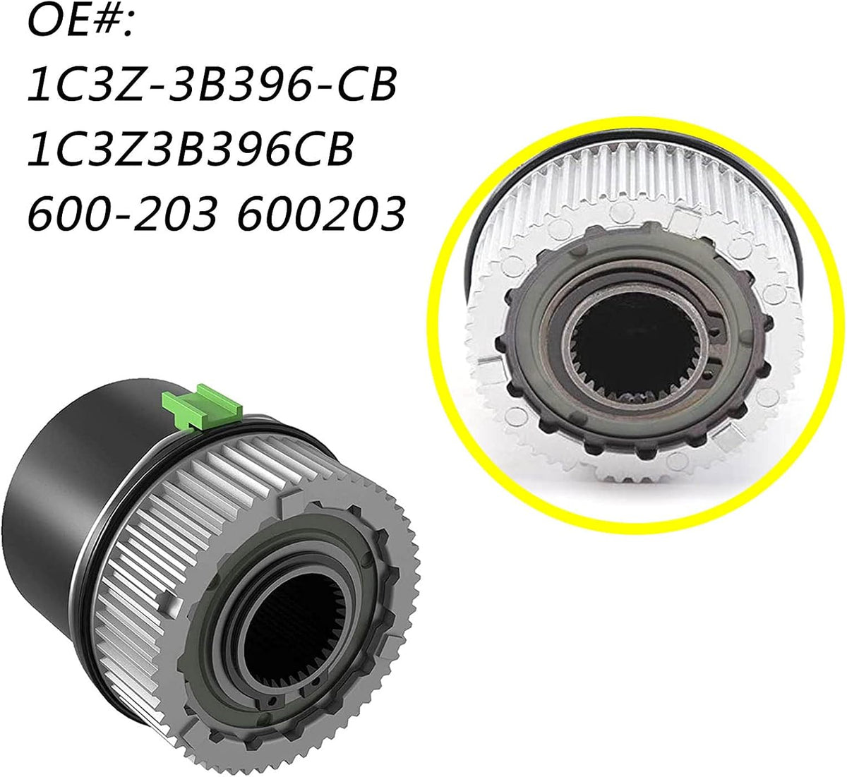 Pair 4WD Auto Locking Hub Pack of 2 Q25840