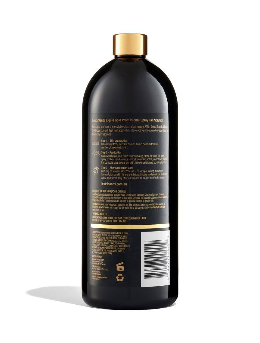 Liquid Gold Professional Spray Tan Solution 1 Litre W114665
