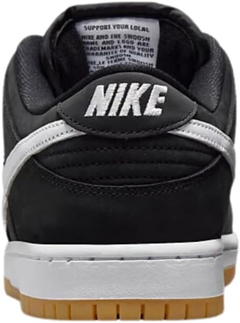 Black/White-Black Low Top Shoes C8031