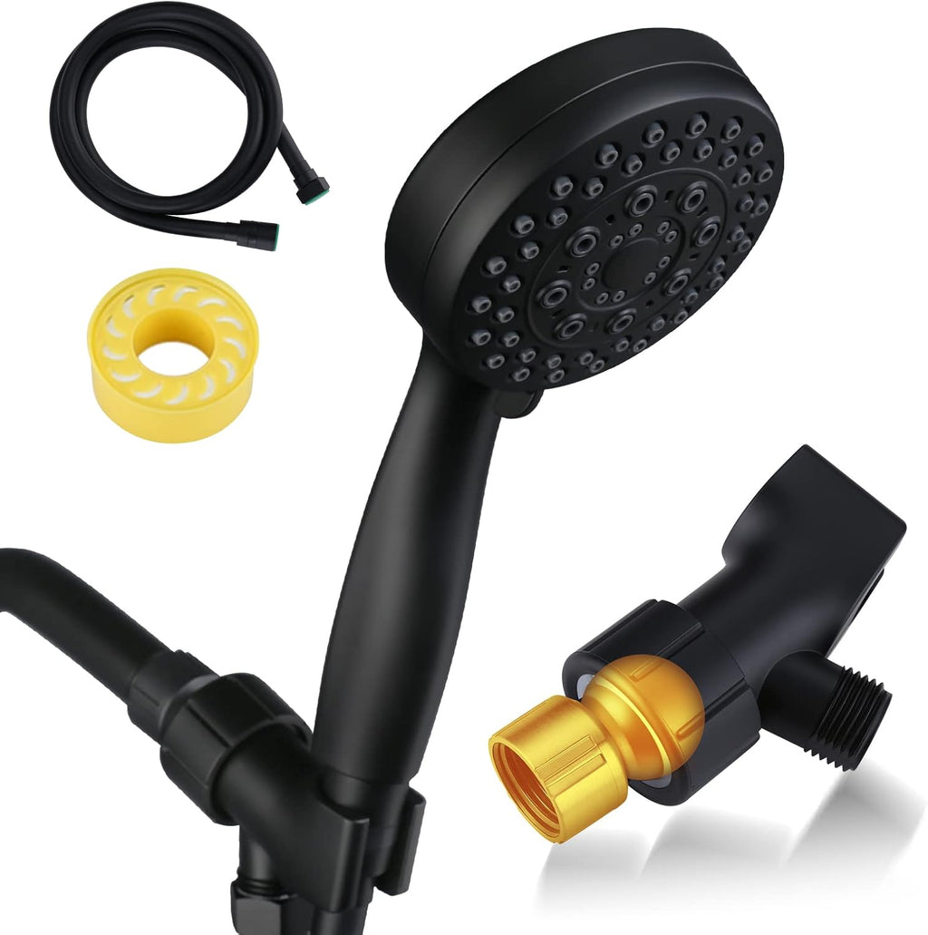Dual Oil-Rubbed Bronze 2 in 1 Shower Head with Hose, Pack of 2 B386148