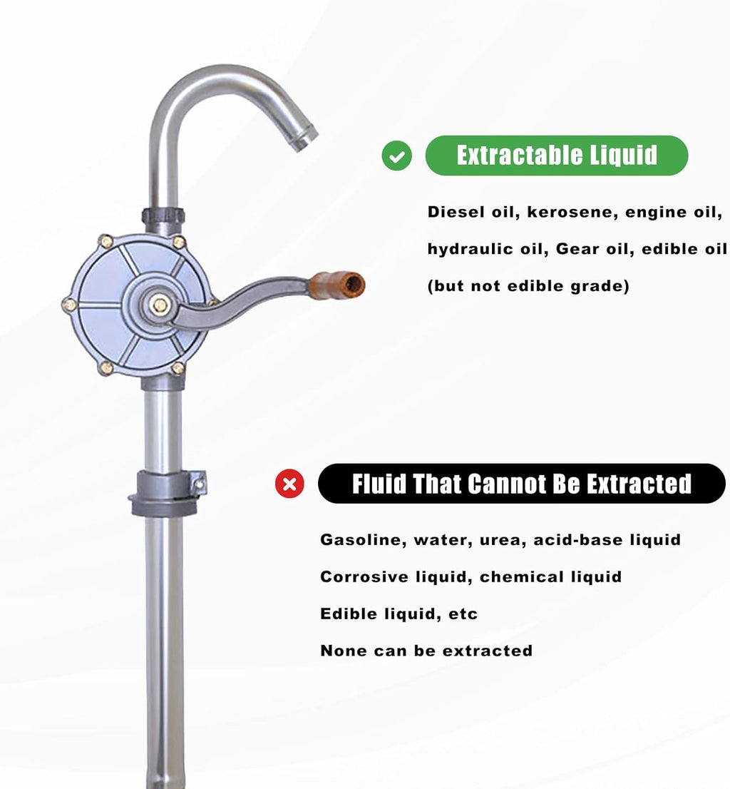 Aluminum Rotary Barrel Pump for Fuel P410