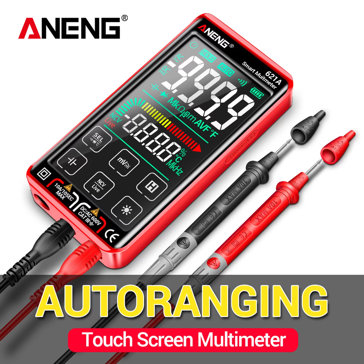 Auto Rechargeable Multimeter with NCV Q887