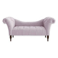 Smokey Quartz Linen Chaise T9159