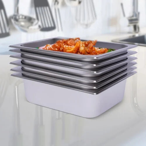 4" Deep Stainless Steel Steam Table Pans O673