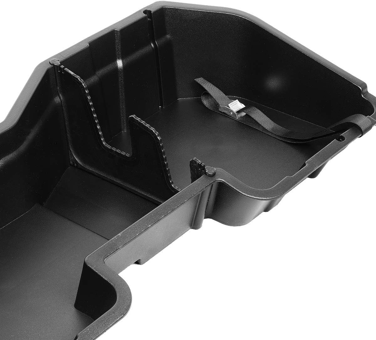 Black Under Seat Storage Box Tool Organizer Tray D32896