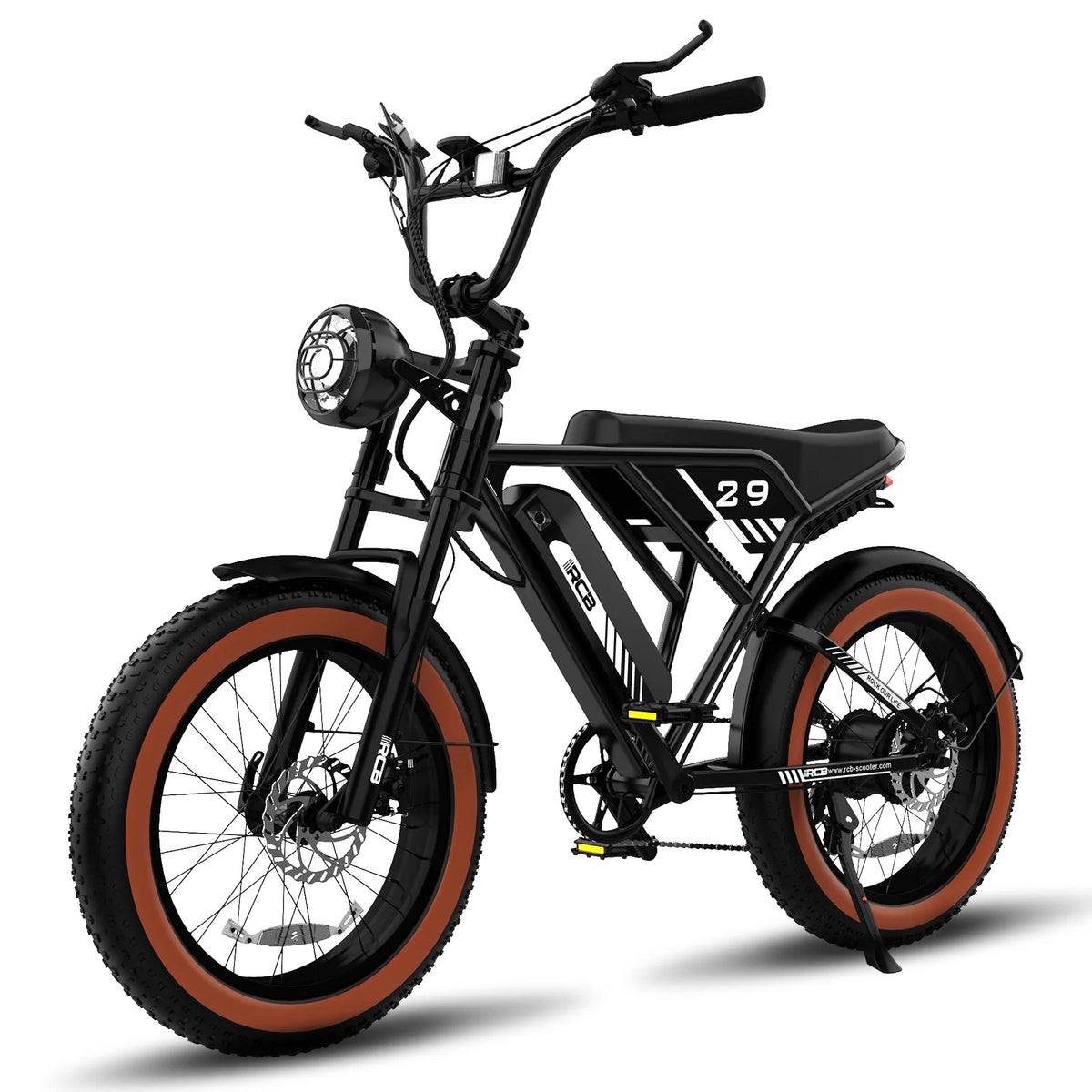 750W 48V 15Ah Electric Bike with 20 4.0 Fat Tire T476