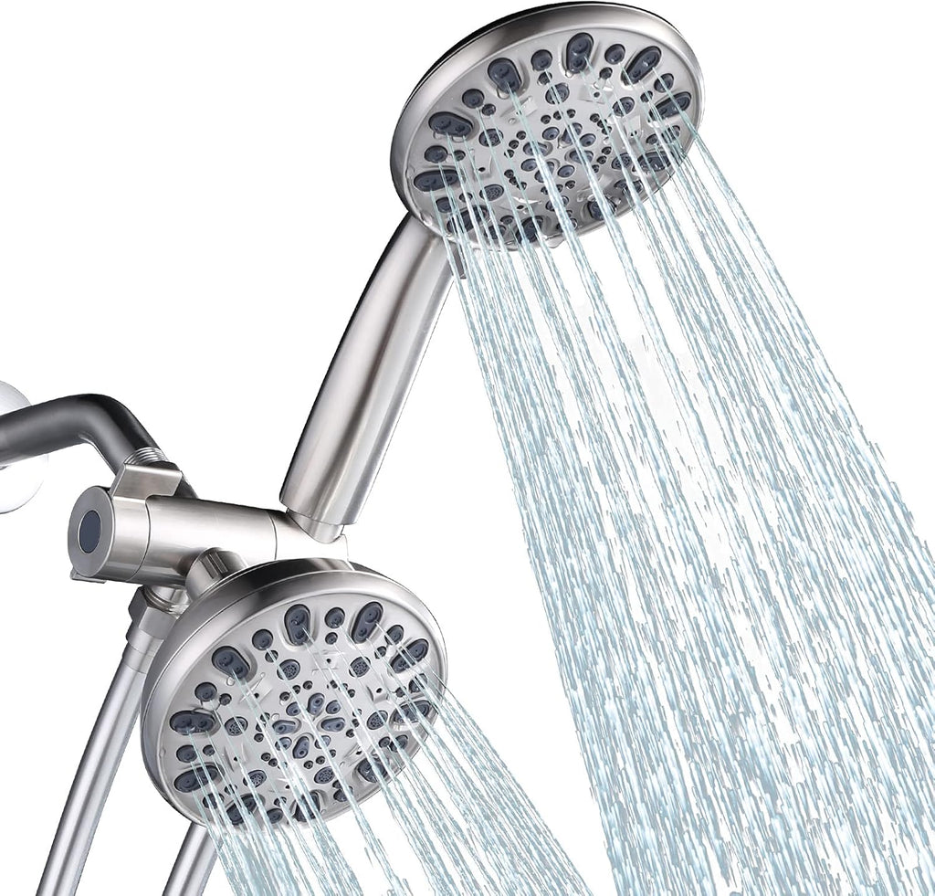 Dual Oil-Rubbed Bronze 2 in 1 Shower Head with Hose, Pack of 2 B386148