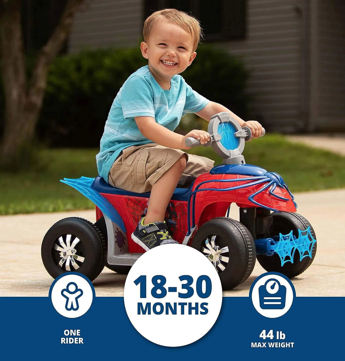 6V Battery Powered Toddler Quad Ride-On J18180