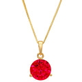 14k Yellow Gold Pendant with 16" Chain N102611