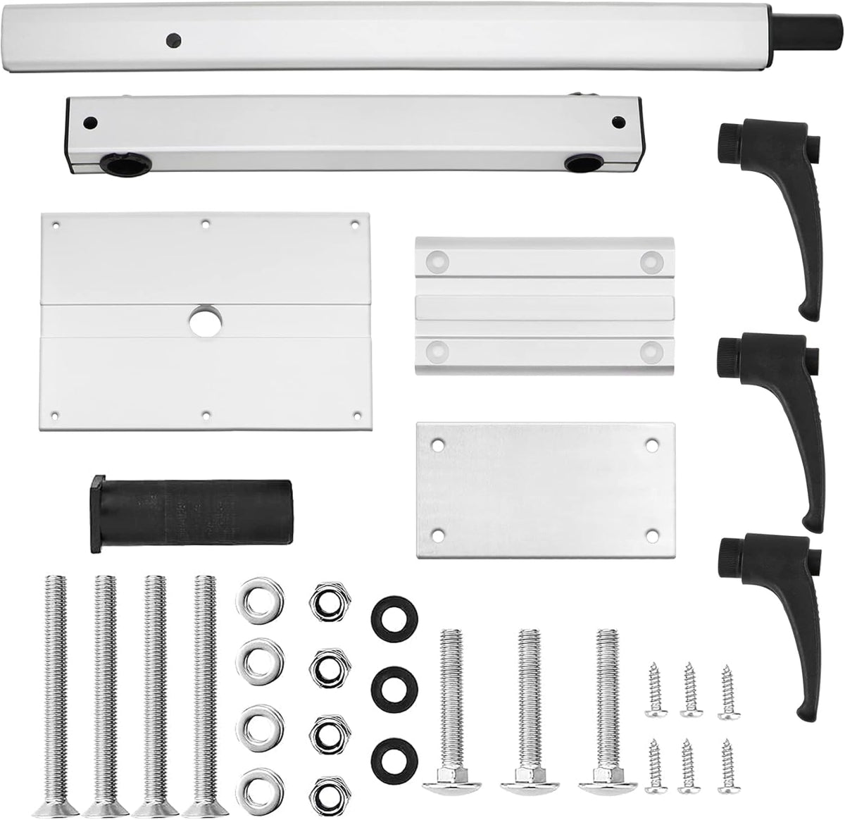Removable 360 Degree Rotation Aluminum Alloy Height Adjustable Table Leg Bracket C487