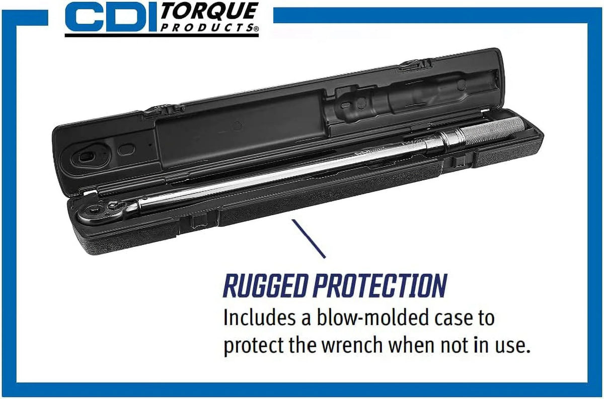 3/8-Inch Drive Metal Handle Click Type Torque Wrench Q981947
