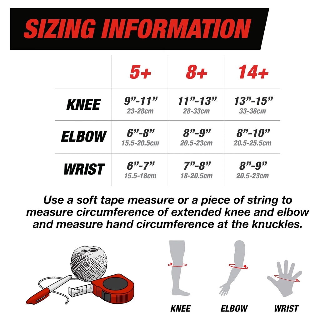 Pad Set with Knee Pads and Elbow Pads U360