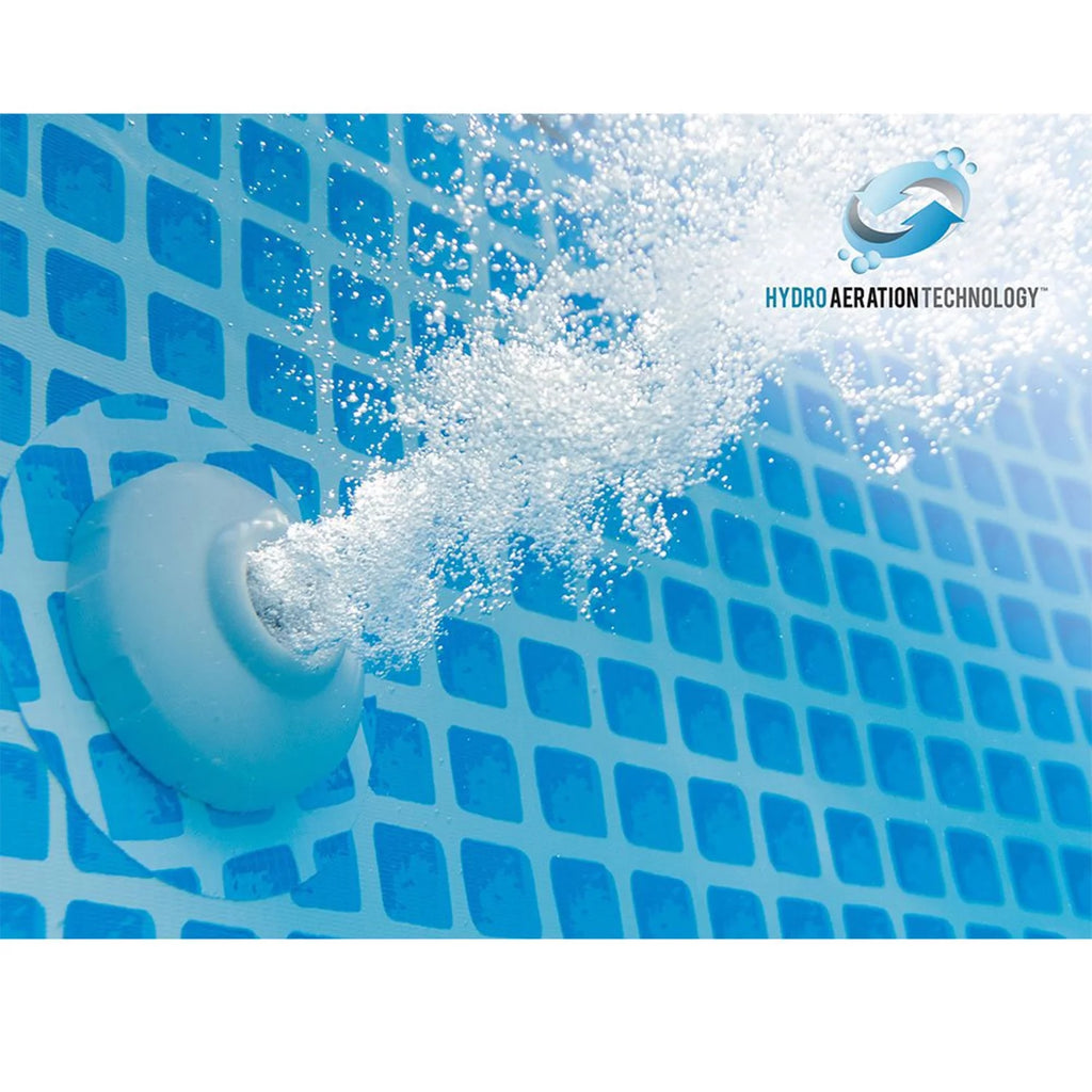 10' x 30 Above Ground Swimming Pool with Filter Pump & Ladder Z987199