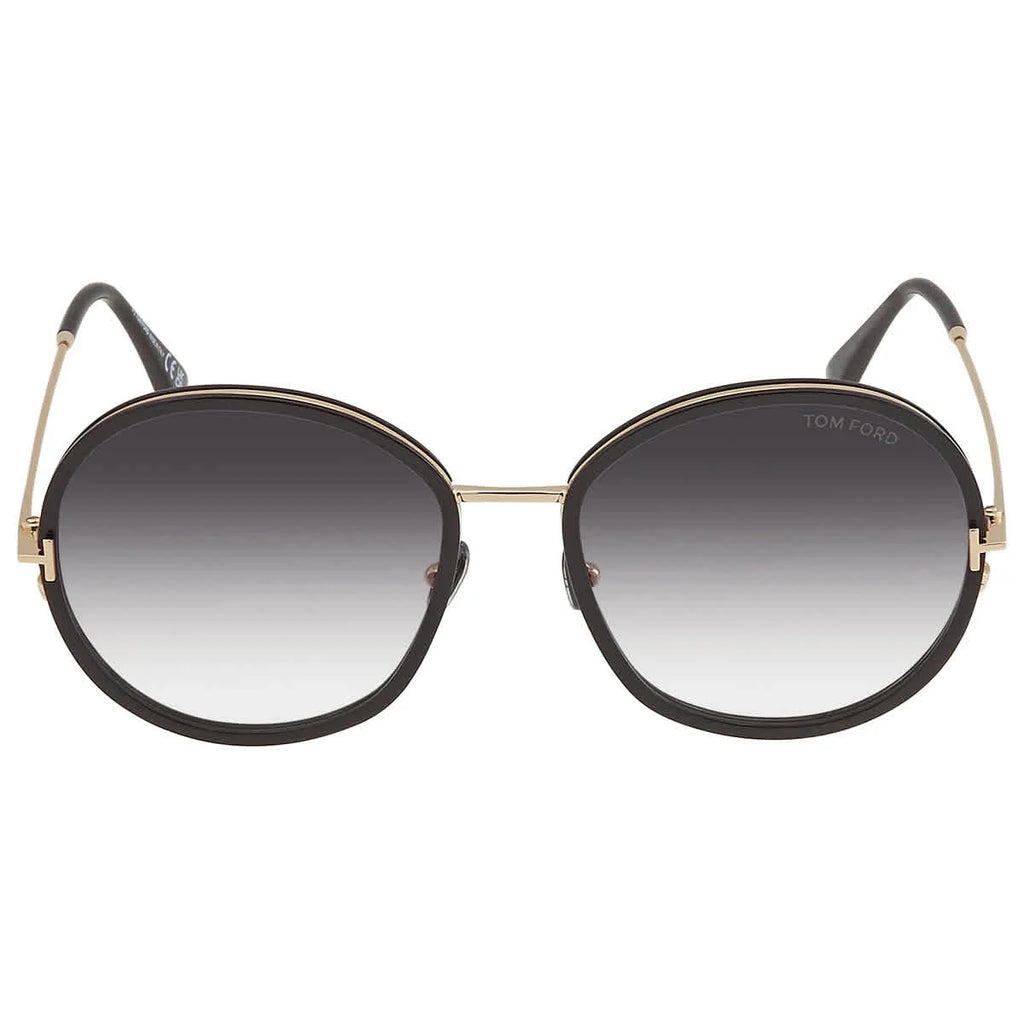 Shiny Black Women's Sunglasses V509082