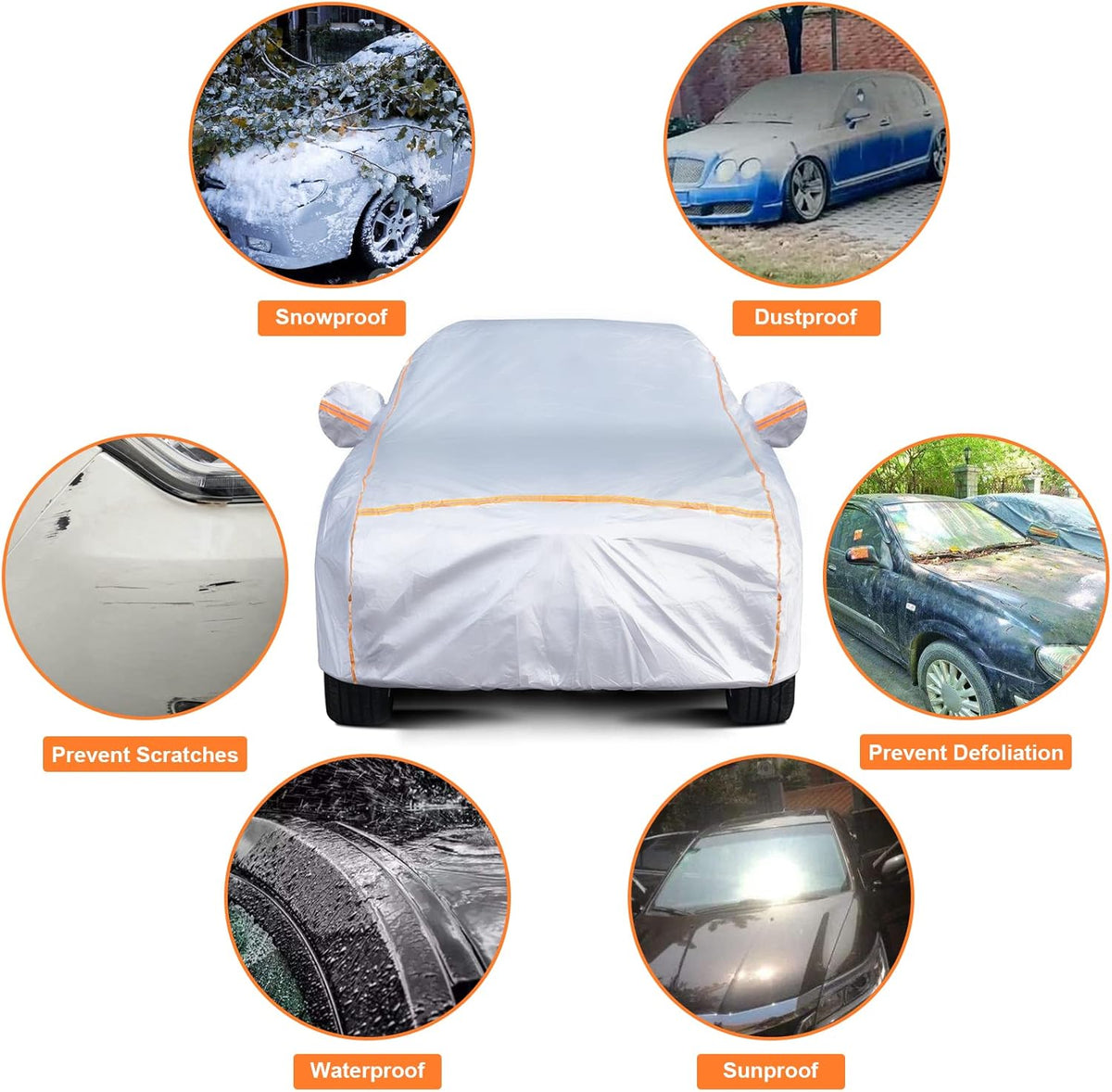 Waterproof All Weather Car Cover R473598