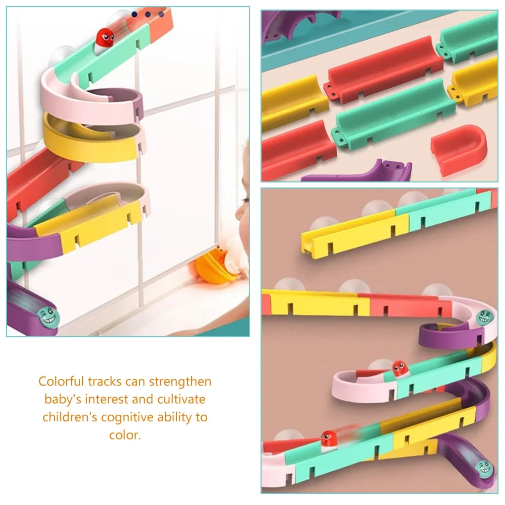 Rolling Ball Track Toy Building Toy DIY Educational Toy R93534
