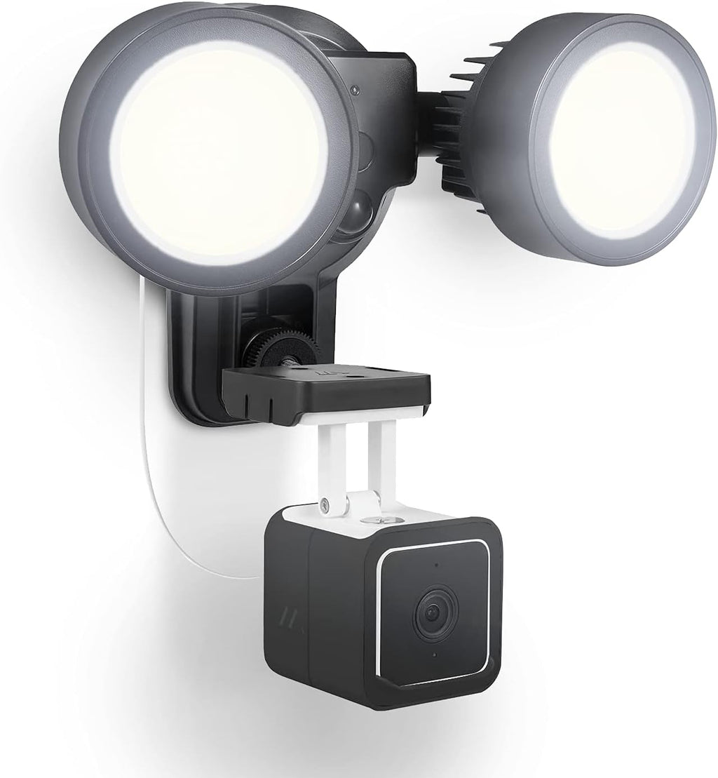 3-in-1 Wired Floodlight, Charger and Mount (Black) W79267